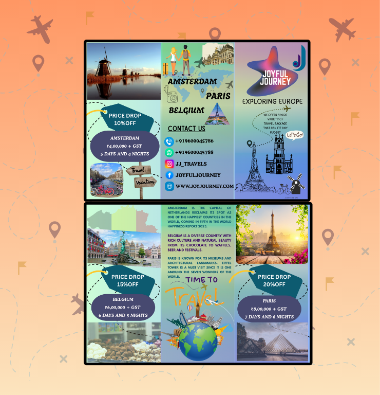 Travel brochure image